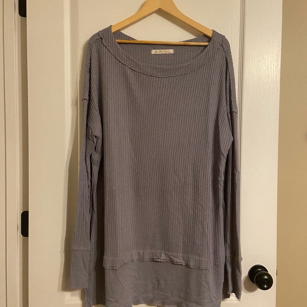 We The Free Gray Long Sleeve